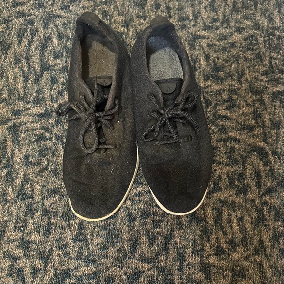 Allbirds Men's Black Wool Runners Size 13 - Picture 1 of 3